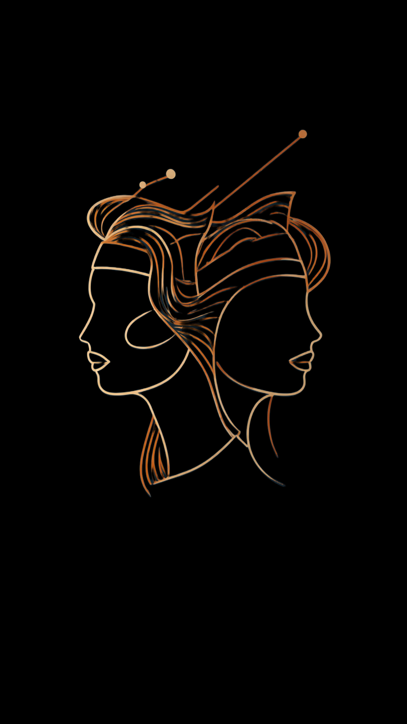 gemini zodiac illustration