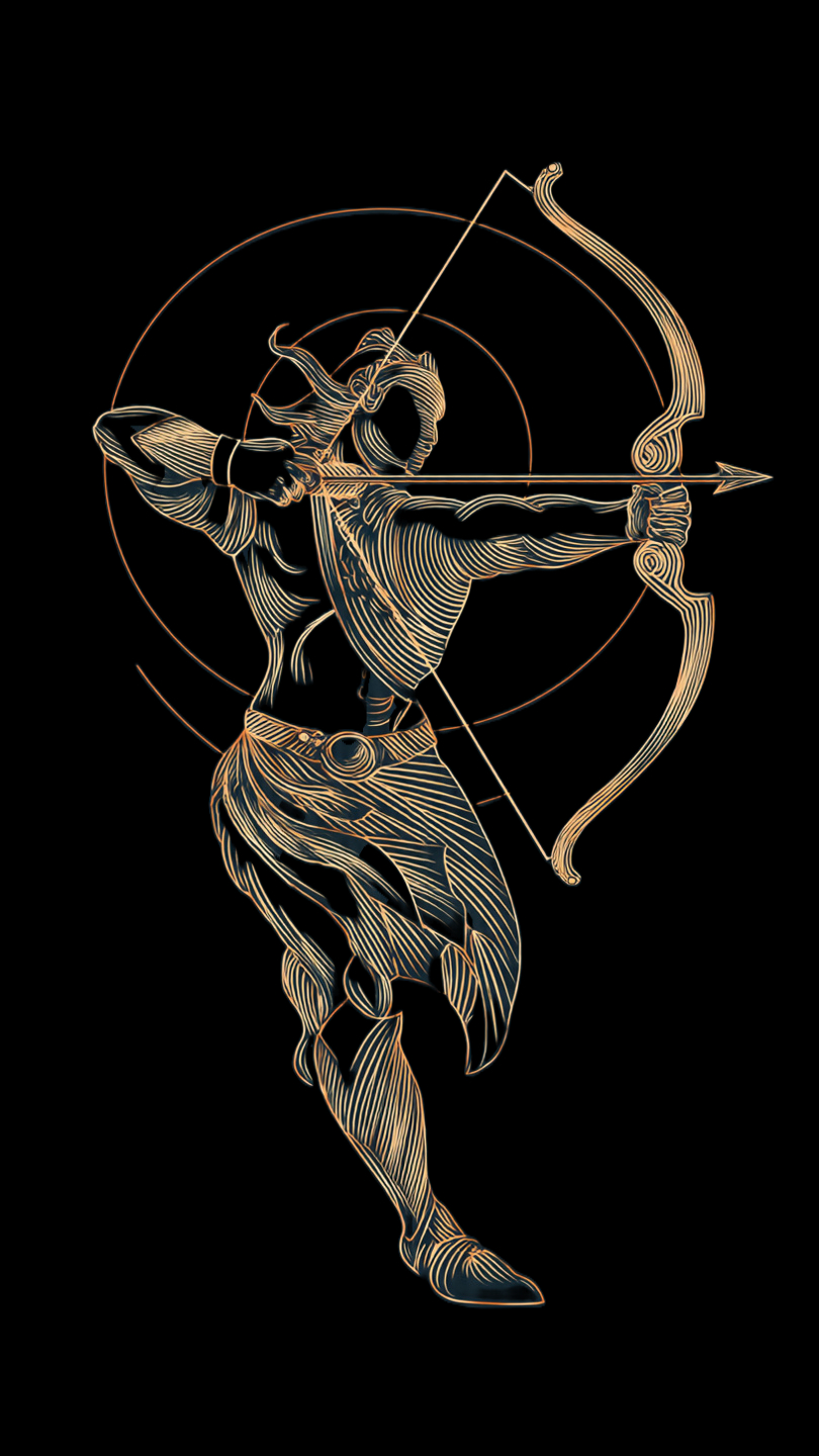 sagittarius zodiac illustration